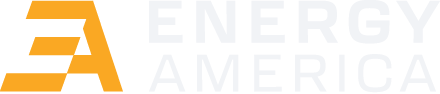 Energy America full logo in white