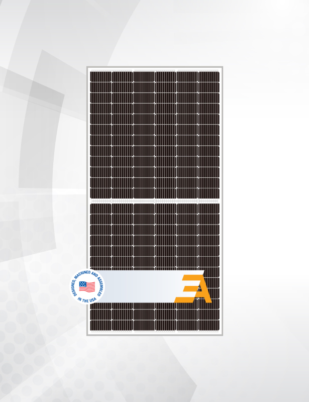 half cell lightweight solar panel by energy america