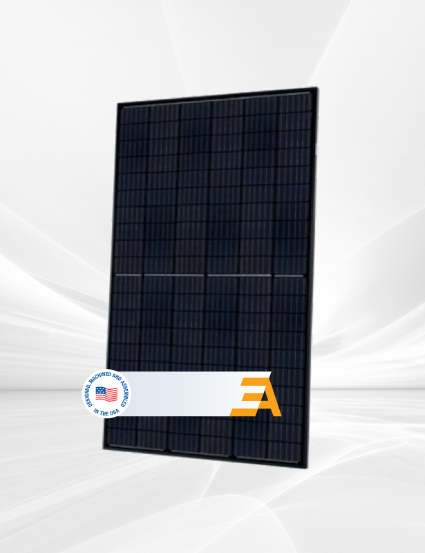 solar panel made by Energy America with power range of 385 w-405w