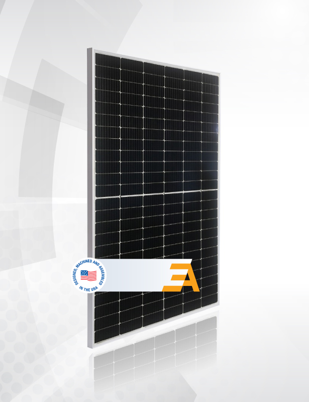 Monocrystalline solar panel made in america by energy america