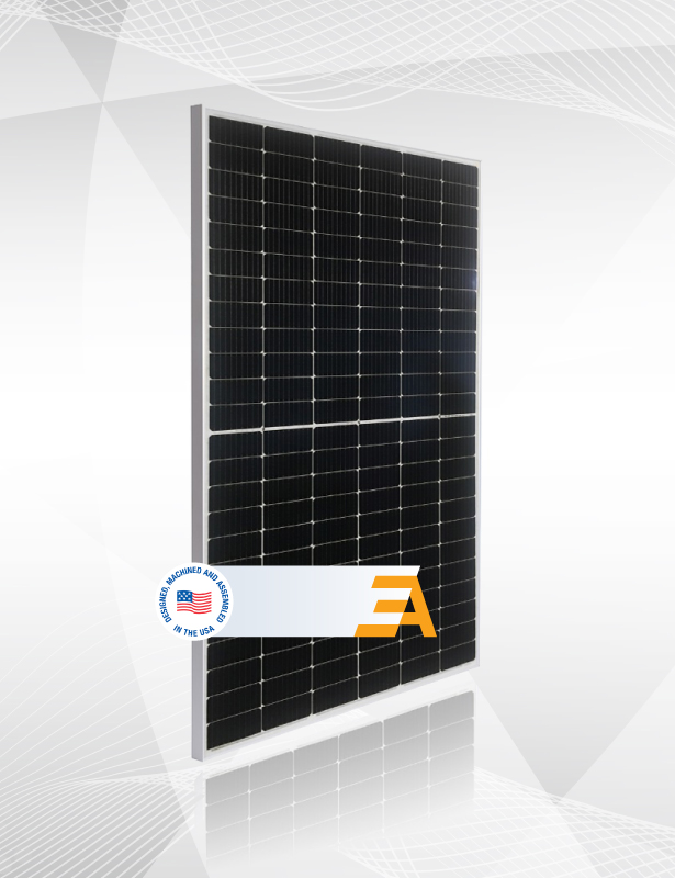 Monocrystalline solar panel made in america by energy america