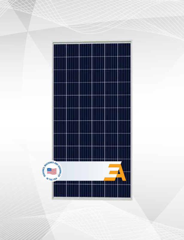 Polycrystalline solar panel made in america by energy america