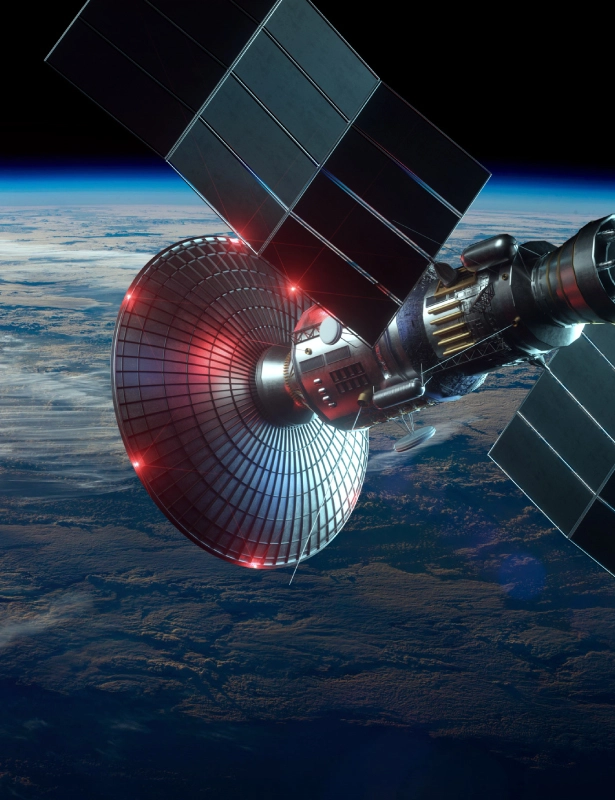 Next generation satellite in space