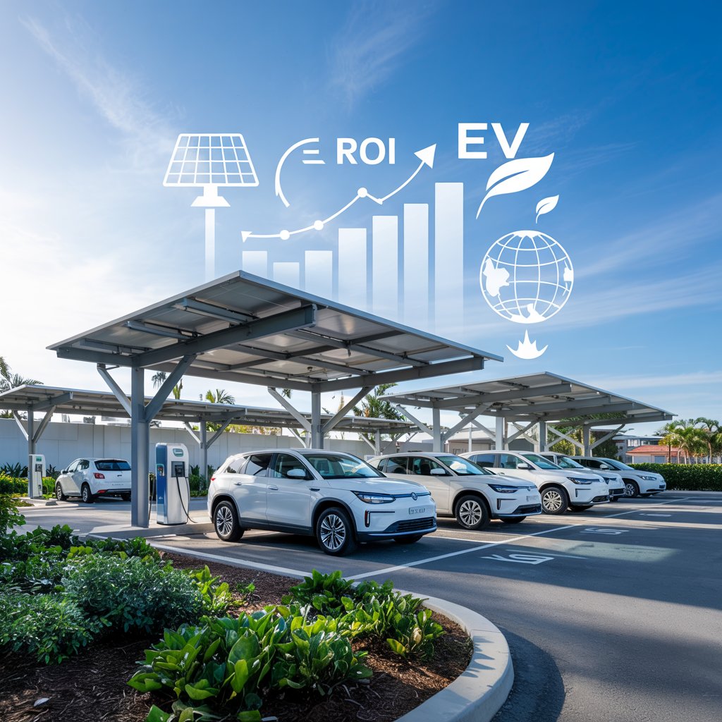 Solar Energy and EV Charging Stations: A Perfect Match for Commercial Properties
