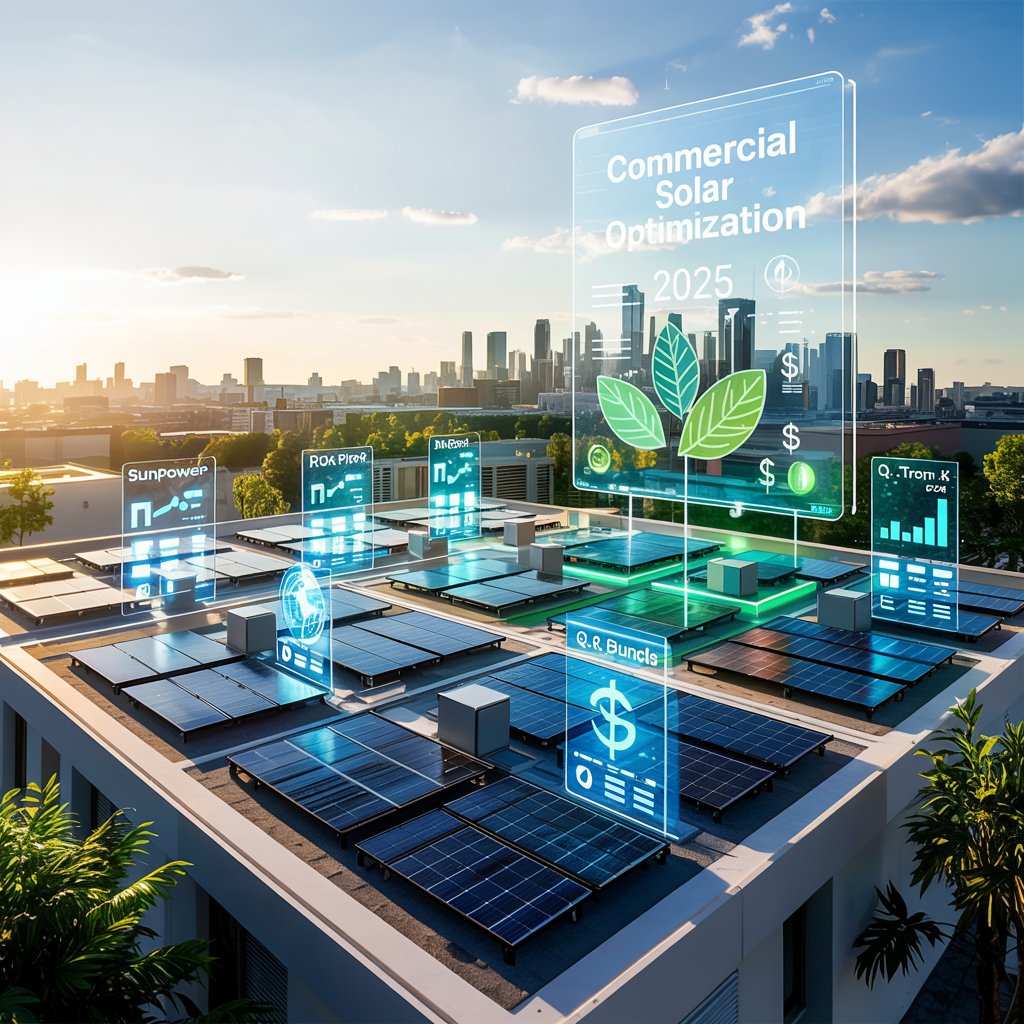 Best Solar Panels for Commercial Buildings in 2025