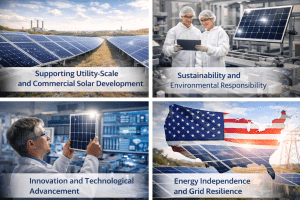 The eligibility for federal incentives and domestic content benefits