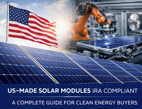 US Made Solar Modules IRA Compliant, A Complete Guide for Clean Energy Buyers